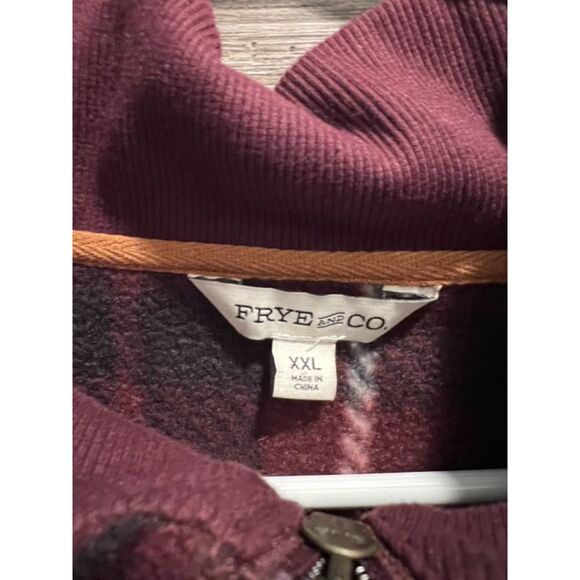 Frye and Company Mens Zip Up Pullover Size XXL - Picture 5 of 5